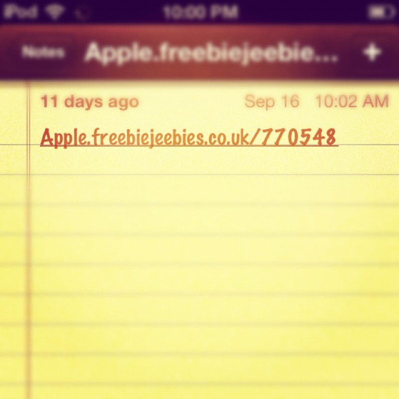 Apple Freebiejeebies Co Uk